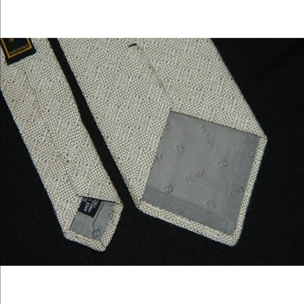 Fendi Cravatte Silk Necktie - Picture 10 of 12